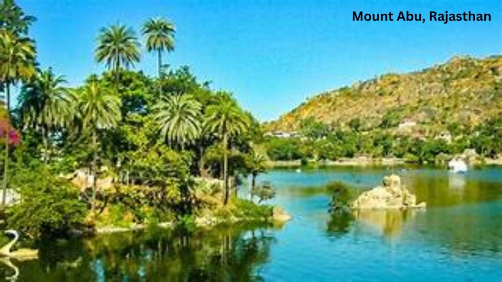 "Serene Nakki Lake in Mount Abu, a picturesque and affordable honeymoon places in India