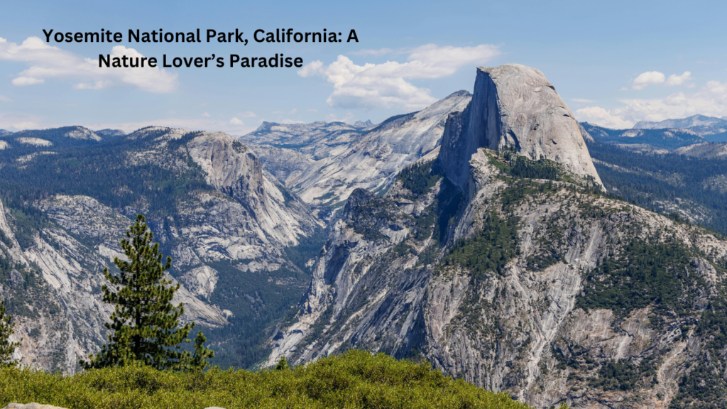 Yosemite National Park, California A Nature Lover’s Paradise