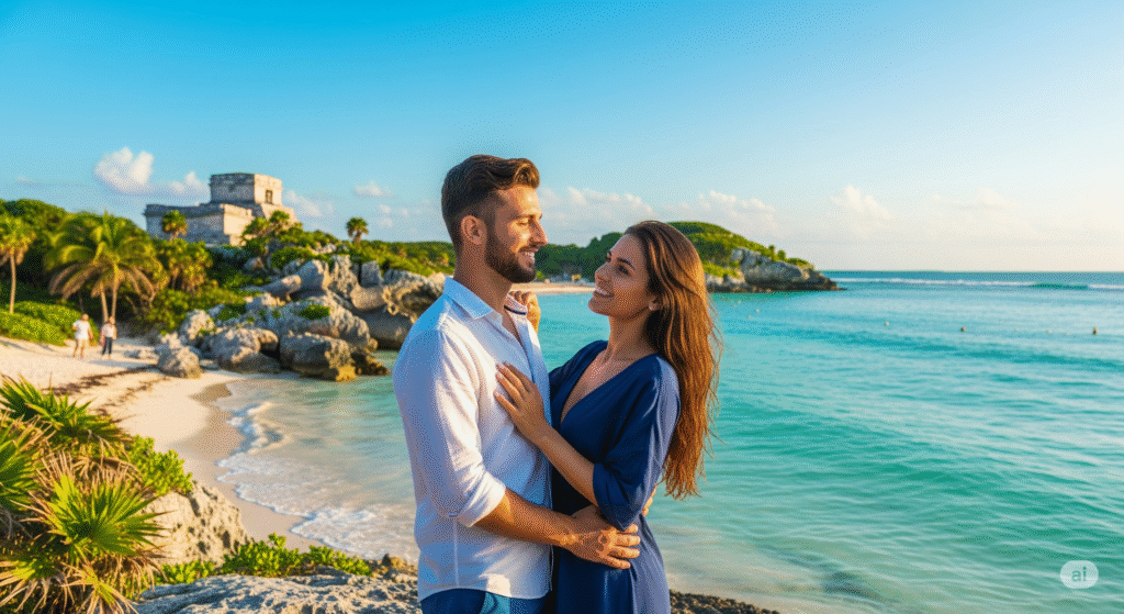 Affordable honeymoon resort with ocean view in Mexico – ideal for budget travelers seeking cheap places to honeymoon.