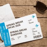 best-time-to-buy-flights-spring-break-2026-passport-tickets-flatlay
