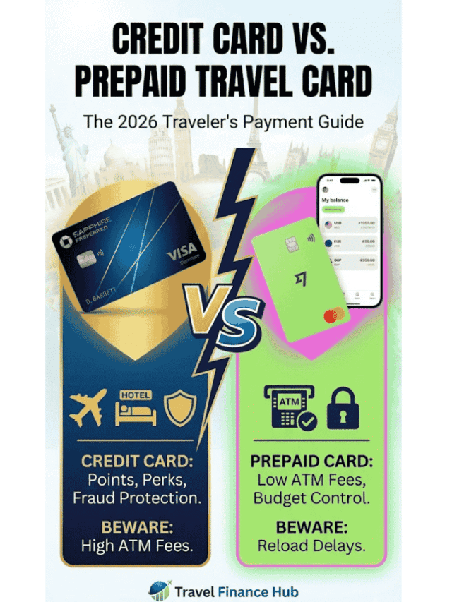 Credit Card vs. Prepaid Travel Card: 2026 Travel Finance Guide